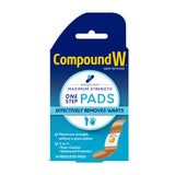 Compound W Wart Remover Maximum Strength One Step Pads