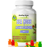 Healing Drops Sea Moss Ashwagandha Gummies