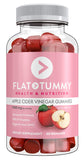 Flat Tummy Apple Cider Vinegar Gummies, 60 Count – Boost Energy, Detox & Support Gut Health – Vegan, Non-GMO – ACV Gummies with Mother - Made with Apples, Beetroot, Vitamin B9, Vitamin B12, Superfoods