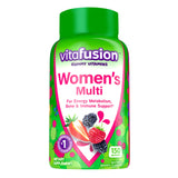 Vitafusion Women's Multivitamin Gummies, Berry Flavored Women's Daily Vitamins