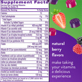 Vitafusion Women's Multivitamin Gummies, Berry Flavored Women's Daily Vitamins