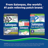 Salonpas Pain Relieving Patch for Back, Neck, Shoulder, Knee Pain and Muscle Soreness - 8 Hour Pain Relief - 60 Count